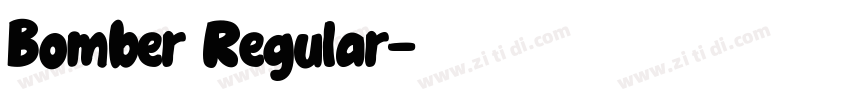 Bomber Regular字体转换 Bomber Regular字体转换